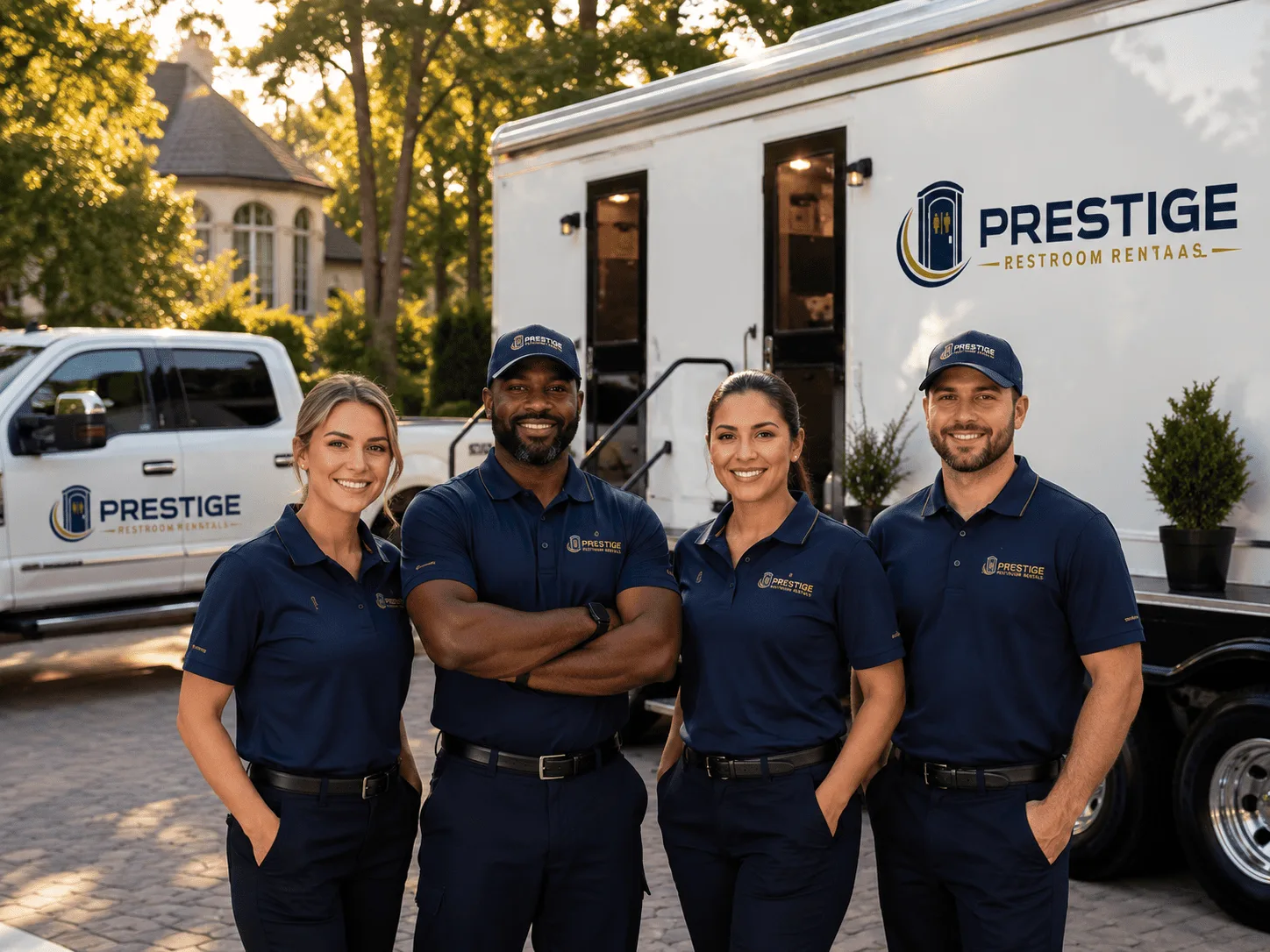 Professional Luxury Portable Restrooms company in California